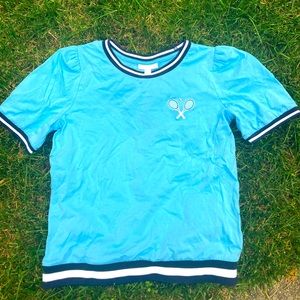 Charter Club puff sleeve shirt size small